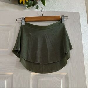 Sage Green Bullet Pointe Skirt XS